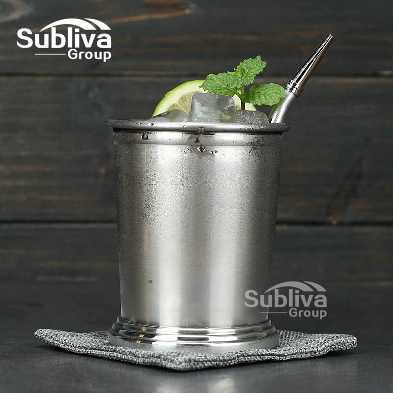 Mint julep krus cocktail krus i rustfrit stål blandede drinks krus martini mojito drink bar fest øl krus