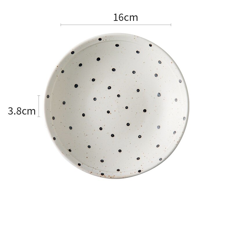 CHANSHOVA ceramiczne 3.25-6.3 cal salaterka deser przekąnarty talerze przyprawy danie osobowości zastawa stołowa chińska porcelana G320: 1