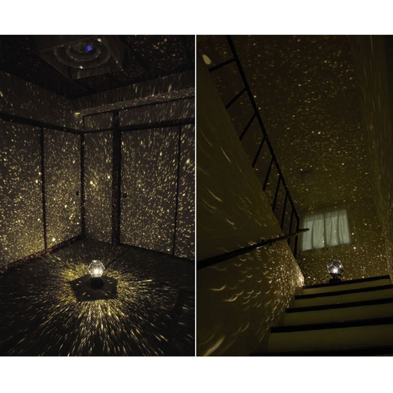 Christmas Starry Sky Projector Light DIY Assembly Home Planetarium Lamp QJY99