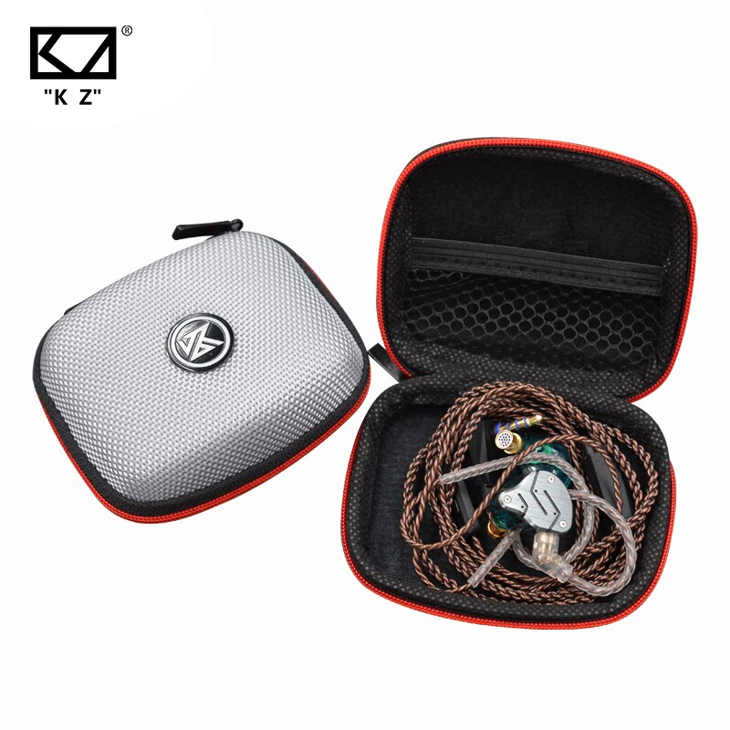 Opa kz-hoesje, in-ear oordopjes, koptelefoon, draagbare opbergtas, koptelefoonaccessoires, headset-opbergtas voor  as10 zs10