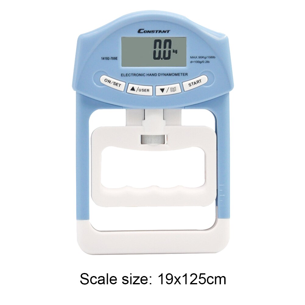 Strength Measurement Meter Dynamometer Grip Strength Measurement Meter Auto Capturing Hand Grip Power 200 Lbs / 90 Kgs