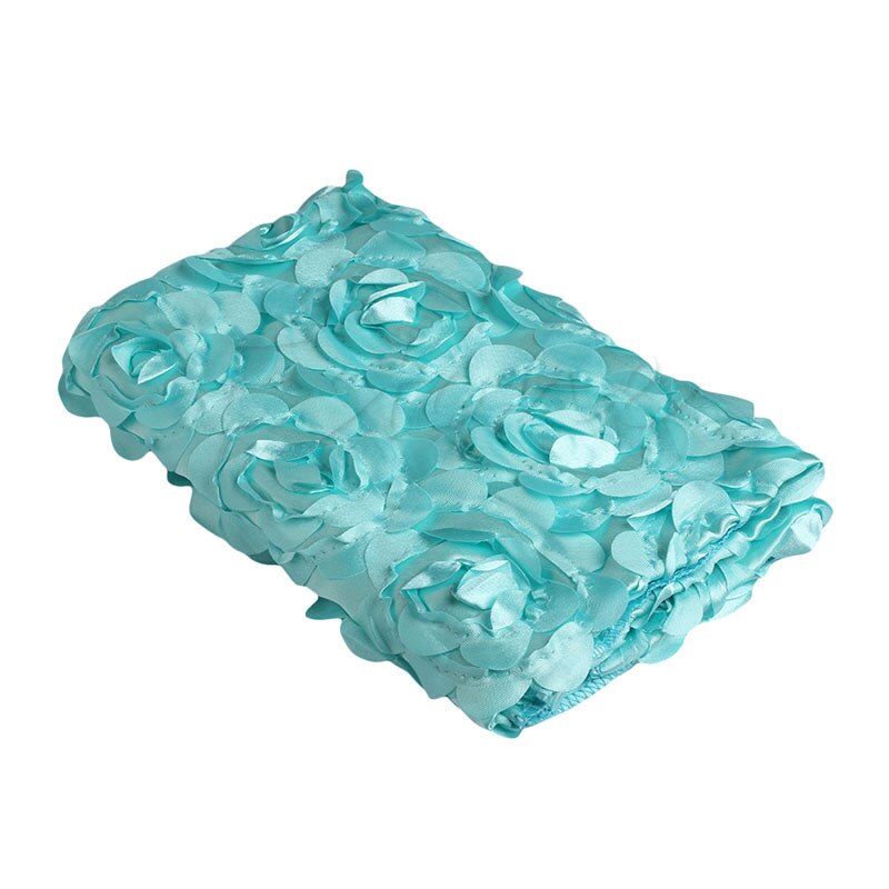Bébé photographie couverture -né bébé 3D photographie accessoires tapis Photo Rose fleur toile de fond couverture: Bleu ciel