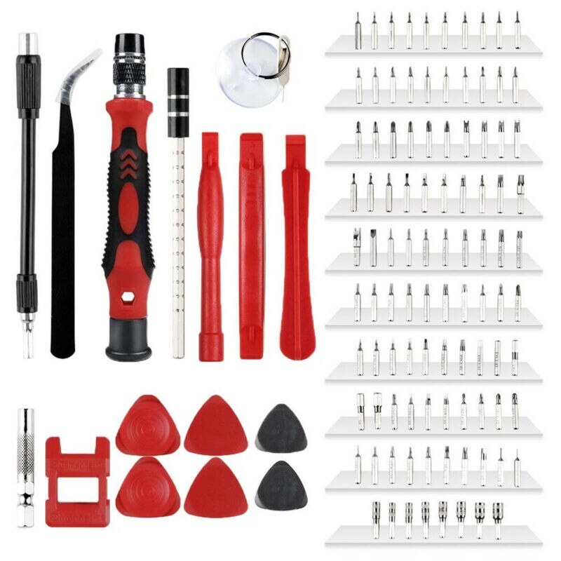 115 In1 Schroevendraaier Set Telefoon Computer Pc Tablet Laptop Reparatie Tool Kit Set In Case Multi-Fuctional