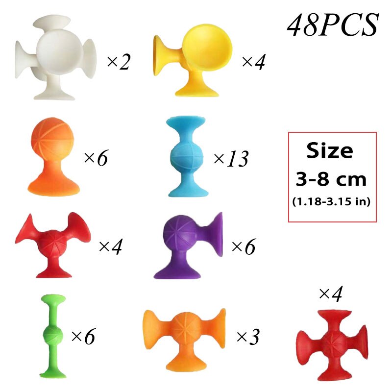 Soft Silicone Sucker Popular Dart Toy DIY Animal/Human Silicone Sucker Model Assembly Decompression Dart Throwing Games For Kids: black