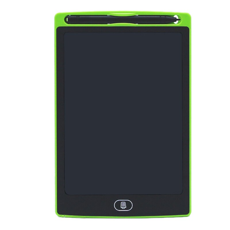8.5 Inch LCD Writing Tablet Digital Drawing Tablet Handwriting Pads Portable Electronic Ultra-Thin Tablet Board: Black   Green