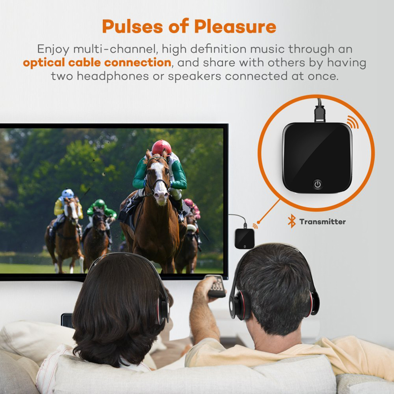 Bluetooth Transmitter Receiver aptx Wireless Stereo Audio Adapter Bluetooth Receiver with SPDIF AUX 3.5mm