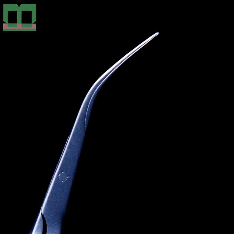 The duck mouth tweezers Lens transplantation stainless steel titanium alloy 12cm Cataract Surgery ophthalmic instruments