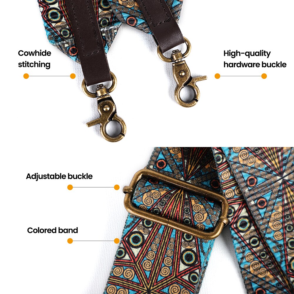 JOYIR Spallacci larghi Moda Nuove cinghie per borse per il tempo libero Cinghie di ricambio Borsa Donna Uomo Accessori per borse Larghezza 5 cm