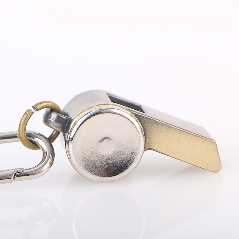 Zinc Alloy Metal Whistle Bronze Golden Outdoor Lifeguard Emergency Survival Waterproof Whistle For Birthday Christmas