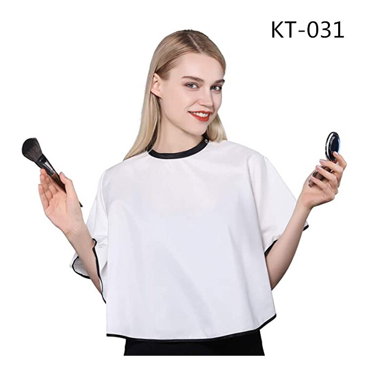 Salon hairdresser cape cutting capes Haircut Umbrella Make Up Hair Wraps Salon Aprons Hair Cuts Waterproof Adults Cape Clothes: KT-031W