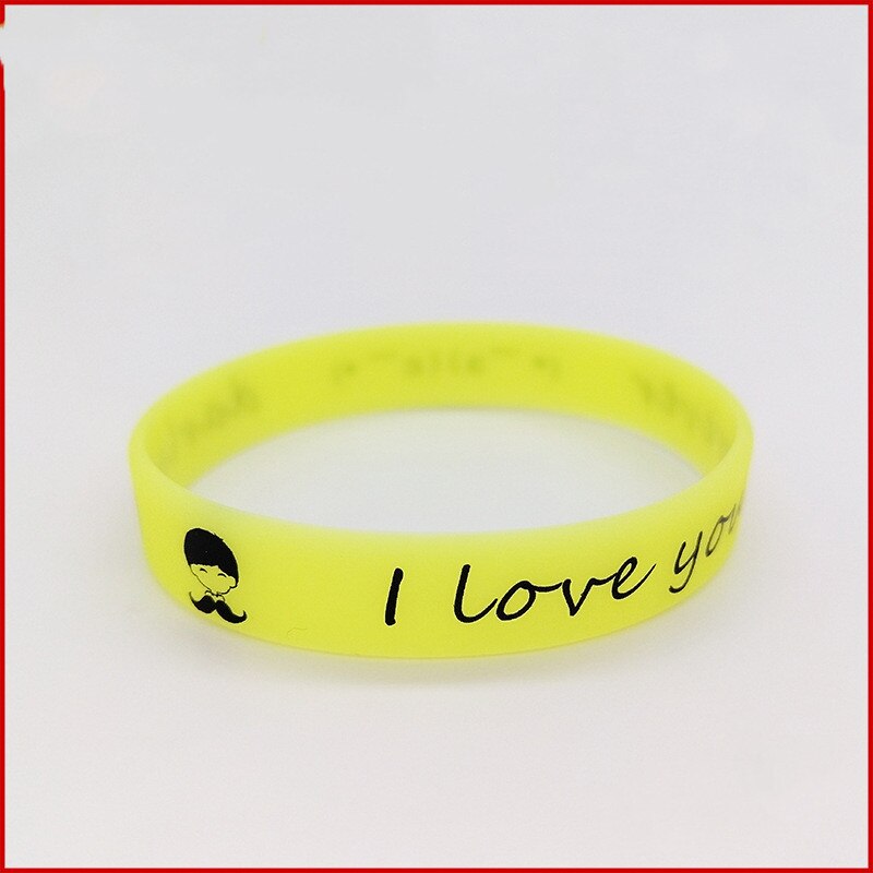 Siliconen Lichtgevende Polsbandjes Rubber Zweet Band Armbanden Mannen Vrouwen Rubber Shine Armbanden Polsbandjes Glow In The Dark Sport Wrap