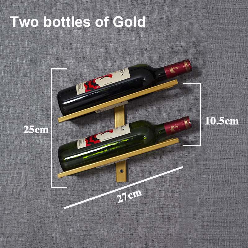 Modern Iron Wine Rack Wall Mounted Wine Holder Home Bar Cabinet Wine Glass Hanging Holder Storage Organizer Rack Home Furniture