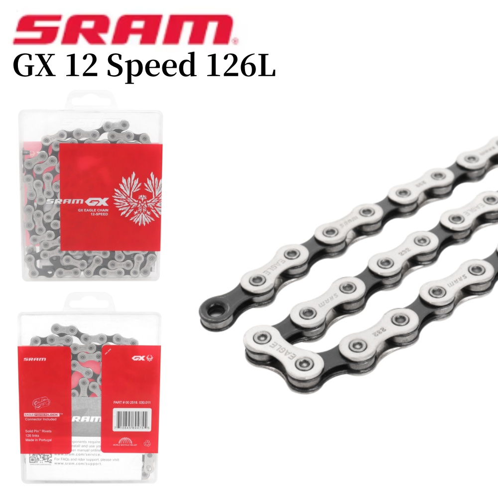 SRAM GX cadena de bicicleta de 12 velocidades cadenas de bicicleta de montaña MTB 12S 12V 126L cadenas de bicicleta originales piezas de bicicleta