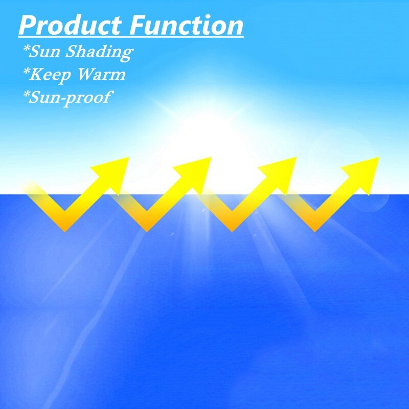 0.32Mm Blauw Oranje Pe Regendicht Doek Dekzeil Outdoor Luifel Shading Zeil Camping Vrachtwagen Luifel Grondzeil Huisdier Huis Cover