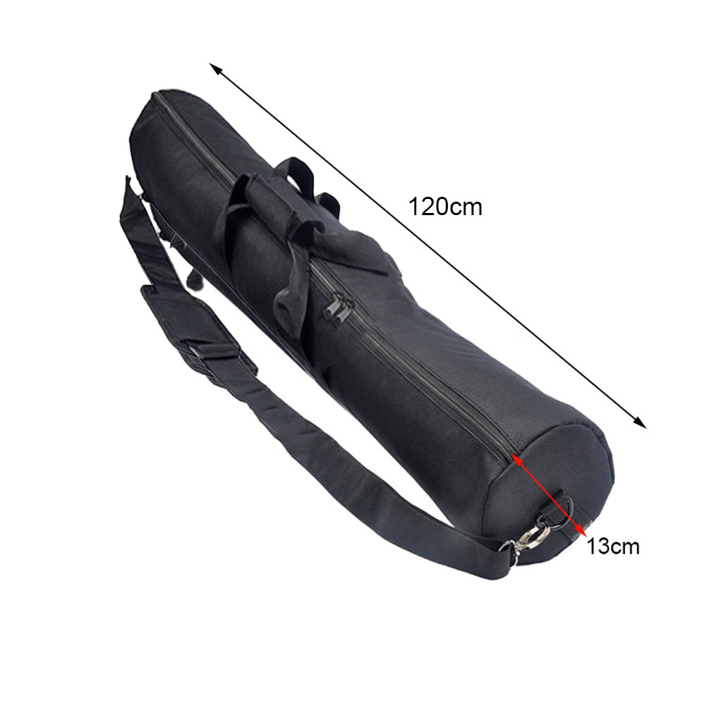 Trípode de tela Oxford impermeable para viaje, bolsa de almacenamiento portátil para micrófono, altavoces, soporte de iluminación, 60-120cm: Azul oscuro