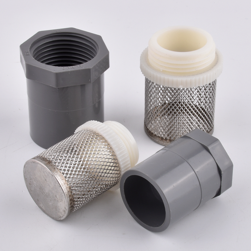 1/2"-4" 304 Stainless Steel Filter Screen Aquarium Fish Tank Water Pump Inlet Filter Agricultural Water Saving Irrigation Filter