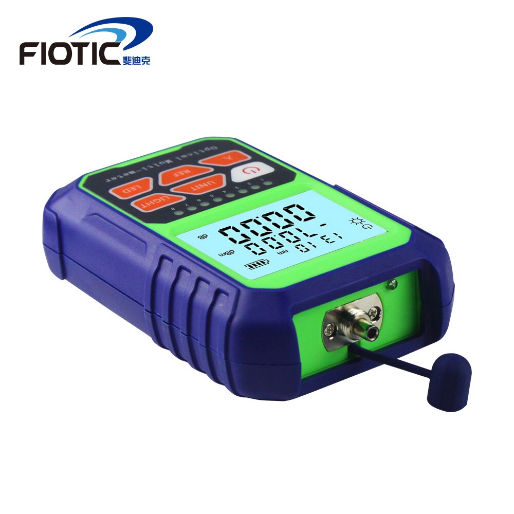 Ftth High Precision Handheld mini Fiber Optical Power Meter -70+3 dBm Fiber Optical Cable Tester