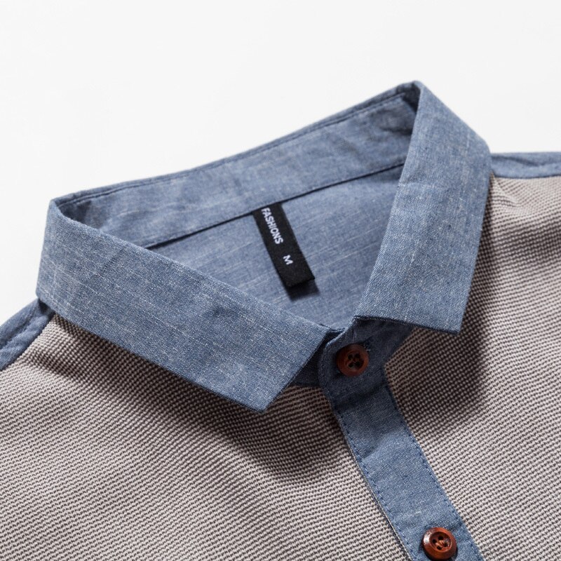 Miacawor original herreskjorte fritidsskjorter slim fit langermet camisa masculina camisa social plus størrelse  c215