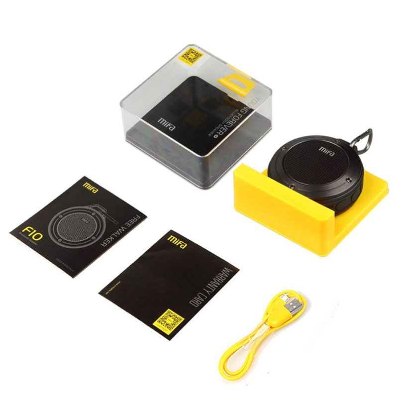 MIFA F10 bezprzewodowy głośnik Bluetooth wbudowany mikrofon stereofoniczny IXP6 wodoodporny głośnik na zewnątrz z basem mini przenośna karta TF robić głośnika