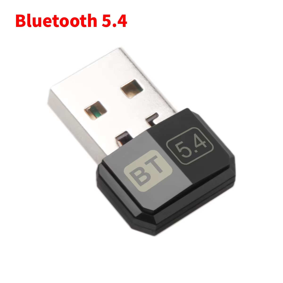 Adattatore bluetooth 6.0 usb dongle bluetooth 5.4 per pc windows 11/10/8.1 ricevitore e trasmettitore bluetooth per tastiera/mouse: Marrone