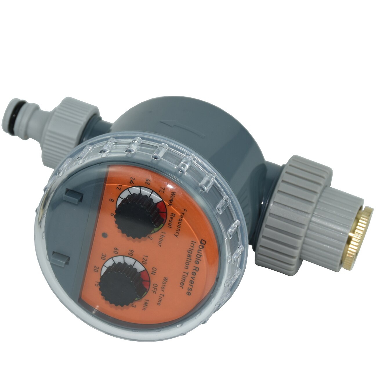 Garden Ball Valve Water Timer Double Dial Automatic Electronic Watering Timer Home Garden Irrigation Irrigator Controller System