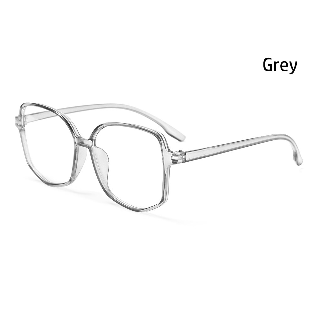 Vintage Blue Film Glasses Anti Blue Rays Glasses Spectacle Frames Radiation Protection Glasses Classic Ultralight Optical Glass: grey2