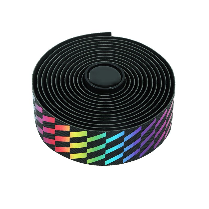 Colorful Road Bicycle Handlebar Tape Cycling Handle Belt Straps EVA PU Tape Anti-Vibration Racing Bike Handle Bar Tape Cork Wrap