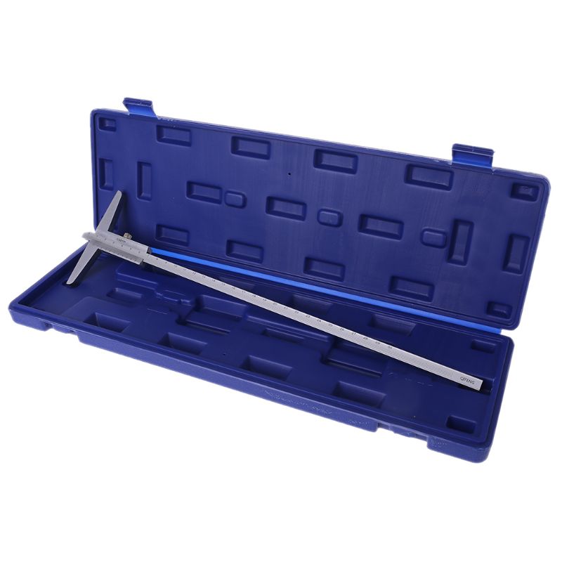0-150mm/0-200mm/0-300mm Depth Vernier Caliper 0.02mm Accuracy Depth Gauge Depth Measuring Tool