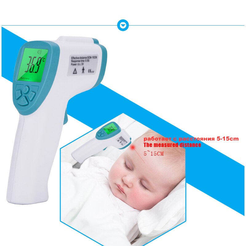 Muti-Fuction Baby/Adult Digitale Thermometer Infrarood Voorhoofd Thermometer Lichaam Contactloze Temperatuurmeting Apparaat