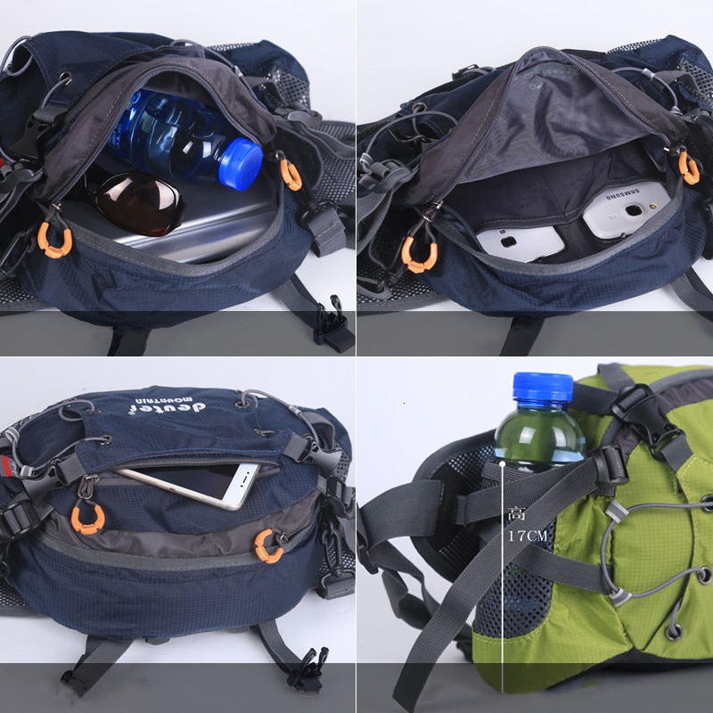 7l sacs banane imperméables et résistants à l'usure pour hommes et femmes, idéal pour l'escalade, le voyage, le camping, l'équitation et la randonnée