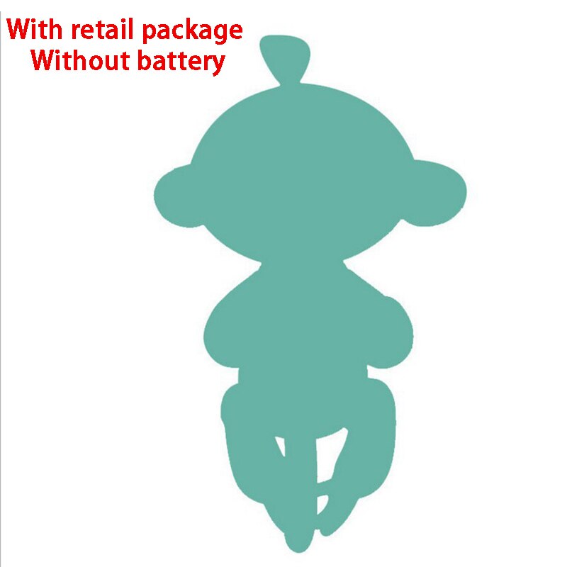 Monos interactivos de unicornio de 6 colores, juguetes de inducción inteligentes, los mejores para niños: Green