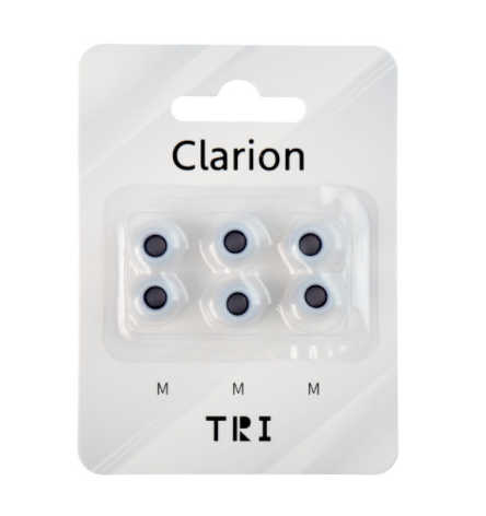 TRI Clarion Silicone Earphone Eartips 3 Pairs for S/M/L Size Headphone Accessory Wired Headset Earbuds KBEAR HBB KAI I3 Pro IEMS: Khaki