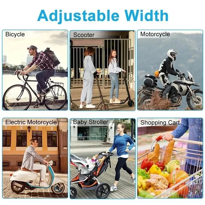 360 ° Soporte giratorio para teléfono de bicicleta eléctrica para iPhone Xiaomi, soporte antideslizante para montar en bicicleta de montaña y motocicleta