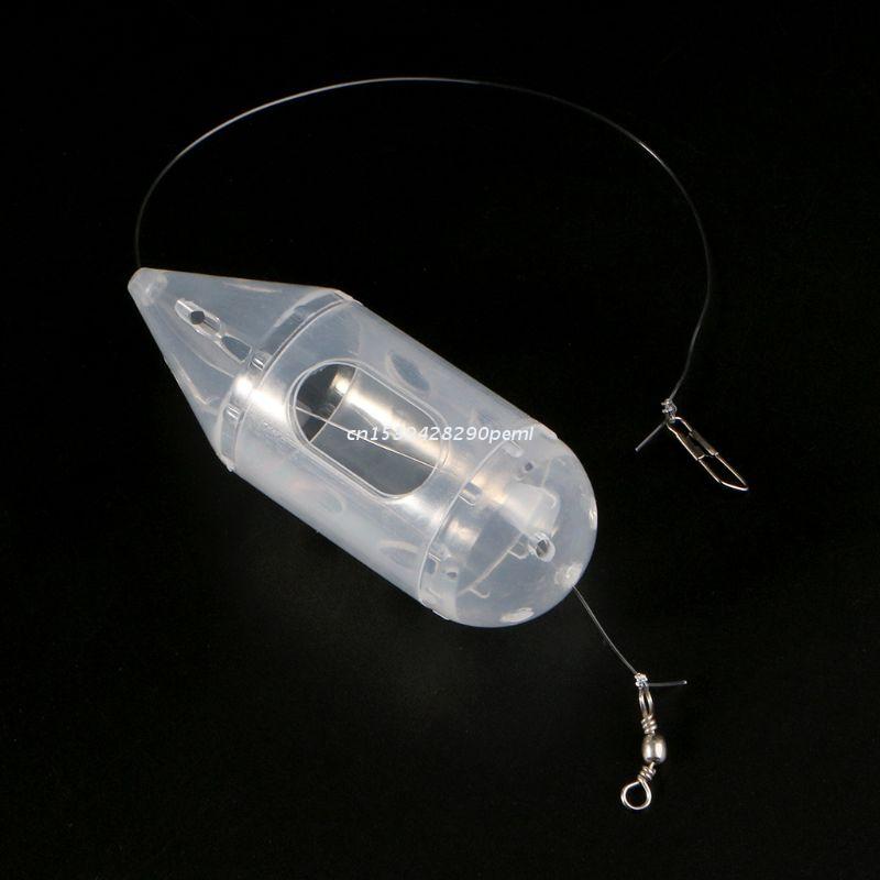 1PC Small Bait Cage Fishing Trap Basket Feeder Holder Catcher For Angler