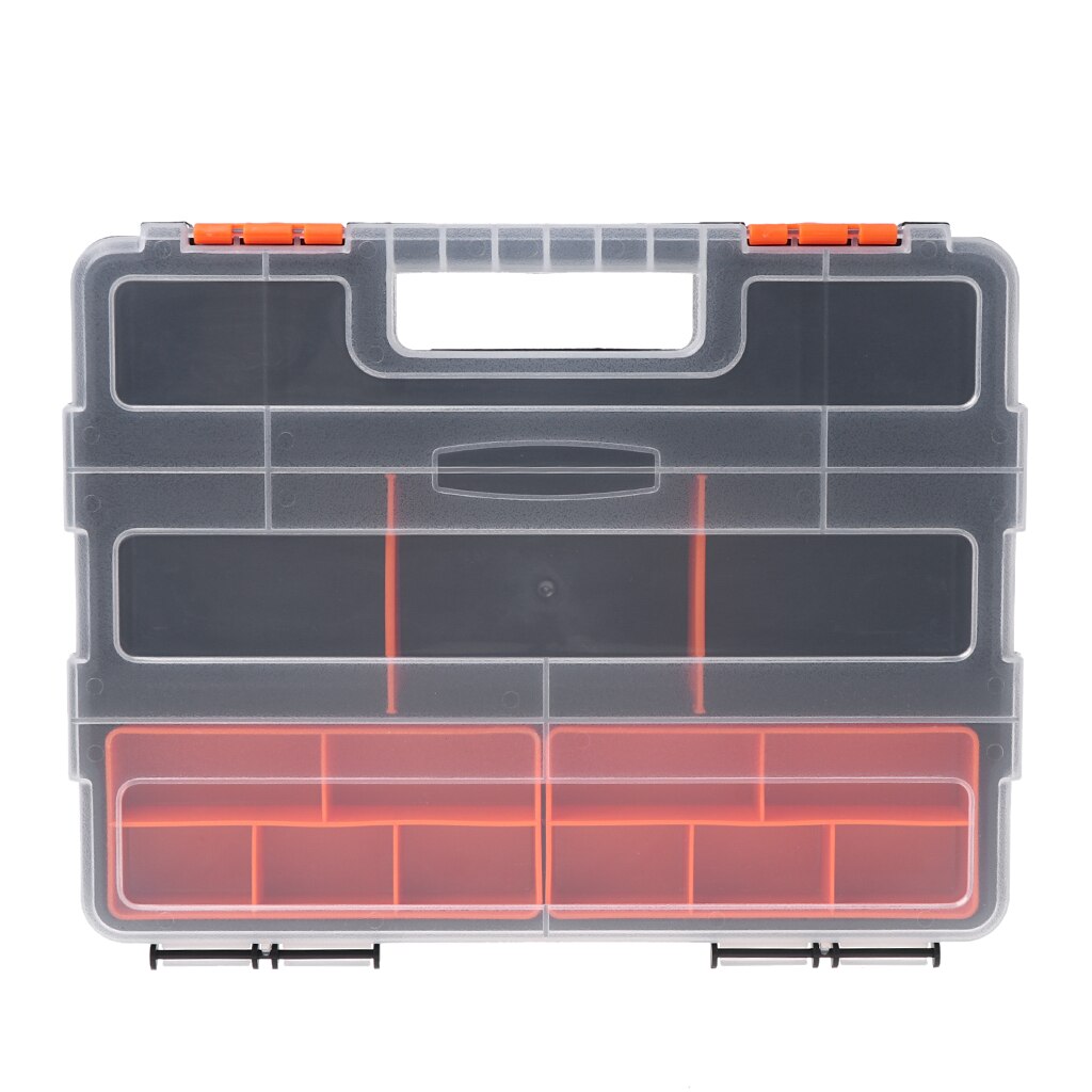 100% Brand and Portable Carry Tool Storage Case Spanner Screw Parts Hardware Organizer Box: F-290
