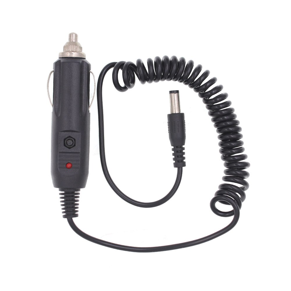 Baofeng-Cable de carga de walkie-talkie para coche, cargador de escritorio de 12V, con enchufe de 5,5mm, tipo WOUXUN, anysec, PUXING, CCX-01