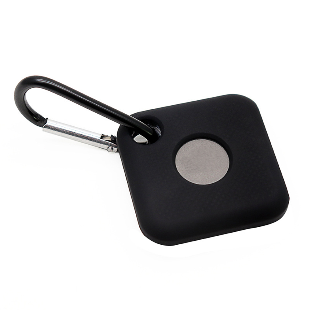 Accessories Container Smart Tracker Cover Storage Anti Bluetooth Scratch Proof Silicone Case Key Finder For Tile Pro: Black