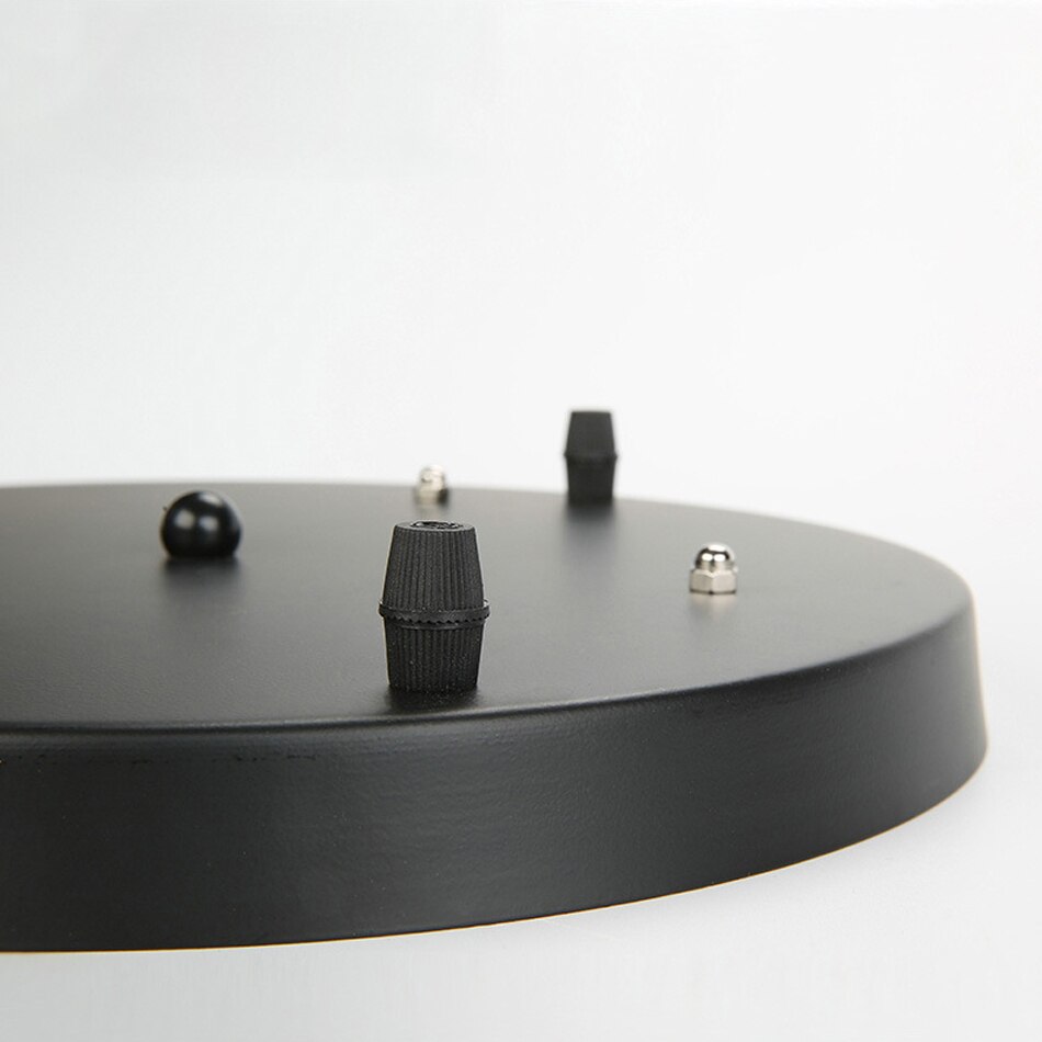 Pendant lamp Base Plate Lighting Accessories Black/White Round/Rectangular Chandeliers Ceiling Base Canopy Plate Lamps chassis