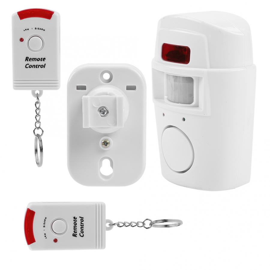 Wireless Intelligent 2 In 1 PIR Motion Detector Security Alert Alarm System Security Alarm System