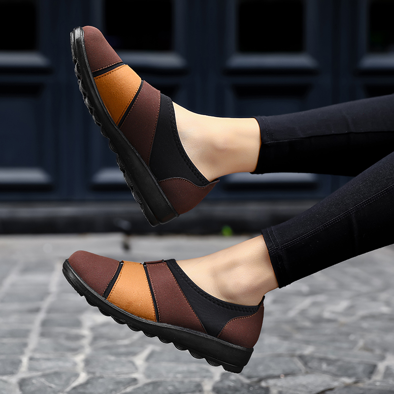 Tenis deportivos para mujer, Tenis femeninos de malla transpirable para exteriores, zapatillas deportivas con cordones para caminar, informales,