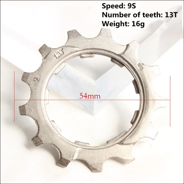 mountain bike cassette flywheel 9S 11T-19T full range of flywheel repair parts compatible with SHIMANO/SRAM/SunRace: 9-speed 13T