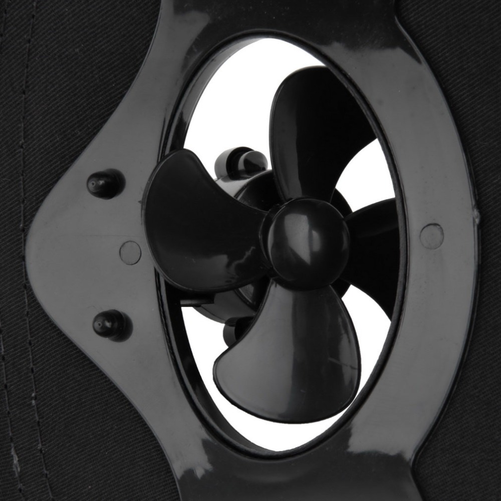 Vissen Zomer Sport Outdoor Hoed Cap Met Solar Sun Power Cool Fan Voor Fietsen Energie Besparen Geen Batterijen Nodig