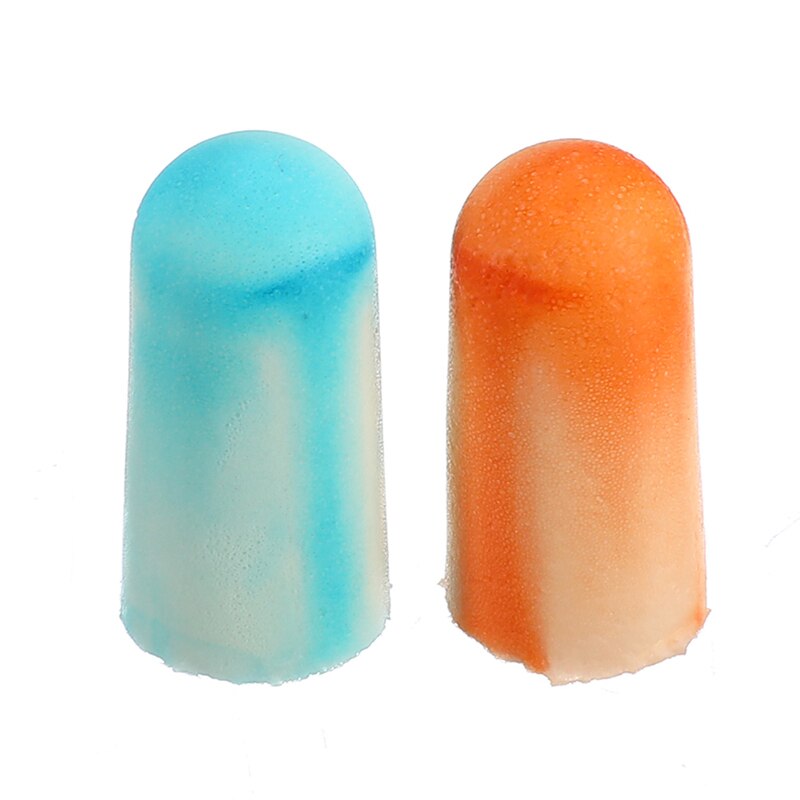8Pcs Soft Foam Ear Plugs Sponge Wireless Noise Reduction Earplug Motion Sleep Earplug Protective Colorful