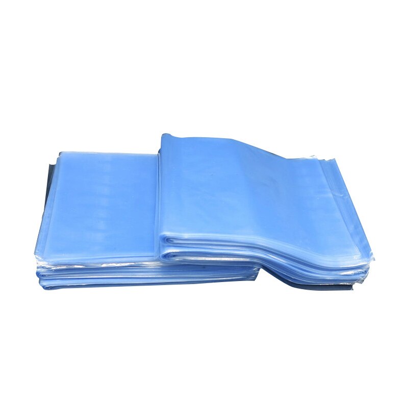 100 Stks/partij Krimpfolie Tassen, 4X6 Inch, pvc Warmte Krimpfolie Voor Handgemaakte Zepen Bad Bommen, Kunst Ambachten En Diy Ambachten Opbergtas: 6x6Inches 100pcs