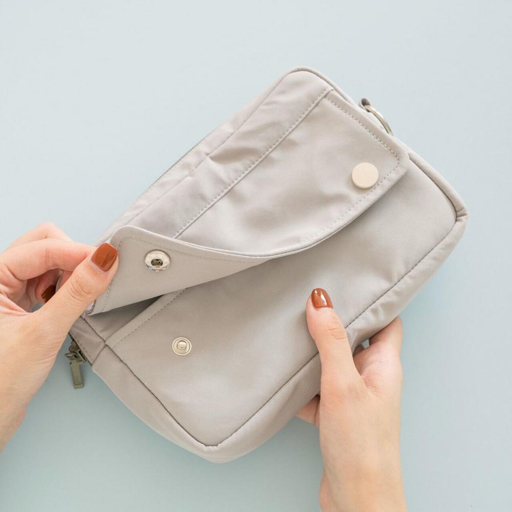 Minkys Eenvoudige Serie Grote Capaciteit Pencilcase Potlood Tas Desktop Opbergtas Waterdichte Potlood Pouch Kawaii School Stationery