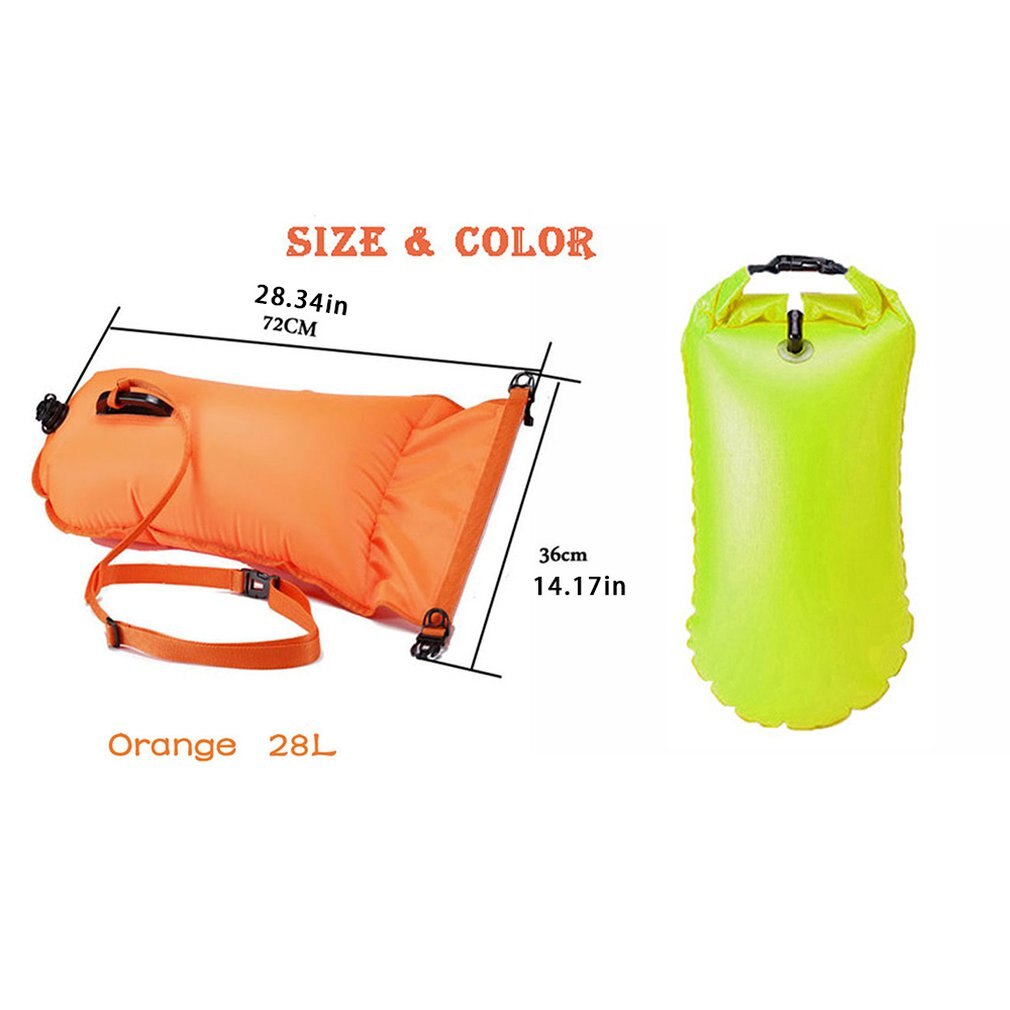 Inflatable Storage Life-Saving Bag Multifunctional Diving Drifting Swimming Package Swimming Float Bag