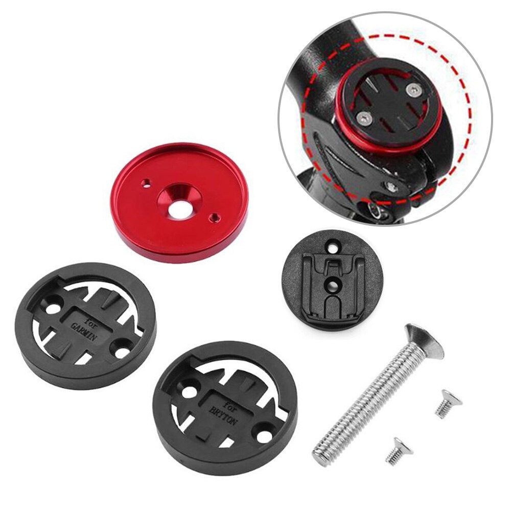 1PCS Cycling Stem Cap Camping Supplies Screw Headset 28.6mm Bowl Cover For Cyclinge Bicycle Code Holder Bicycle Stem Cap: Red