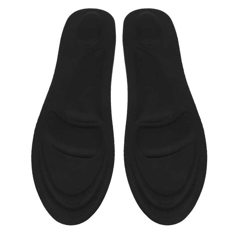 Shoe Sole Pad Insole 1 Pair 4D Memory Foam Massage Insoles Sweat Absorption Men Shoe Pad Footwear Inserts Shoe Massage Inserts
