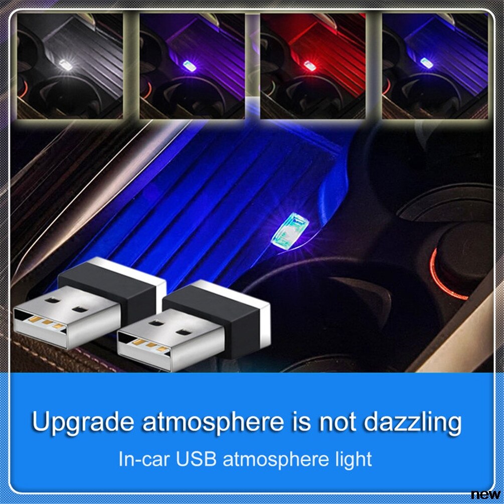 Auto styling USB Sfeer Licht Plug Decor Lamp voor opel insignia astra g j f k vectra c h corsa c b d omega zafira b