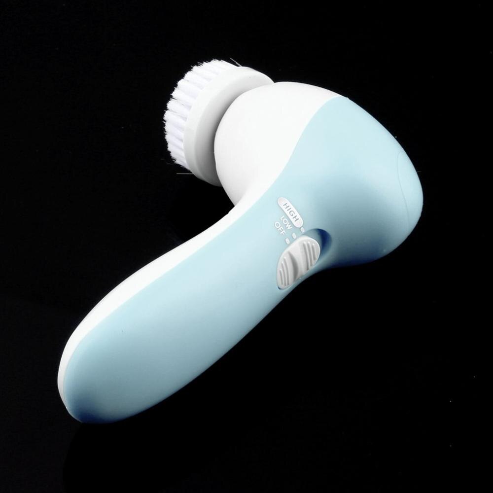 5 en 1 lavage électrique visage Machine nettoyant pour les pores du visage Massage nettoyant pour le corps Mini peau beauté masseur brosse